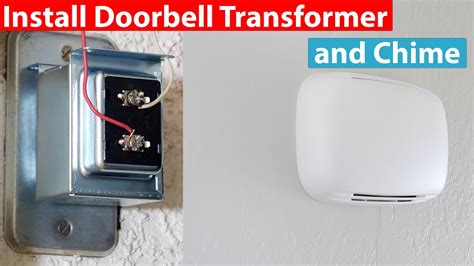 installing doorbell transformer in wall